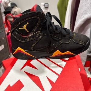 Black and Red Athletic Shoes